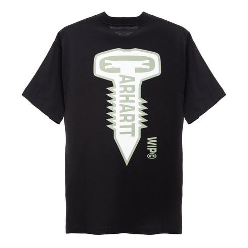 Carhartt WIP S/S Cross Screw T-Shirt Black I033949 Degli Uberti